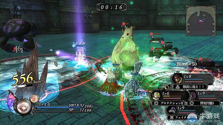 《無夜之國》海量戰斗截圖：美少女從魔戰力爆棚