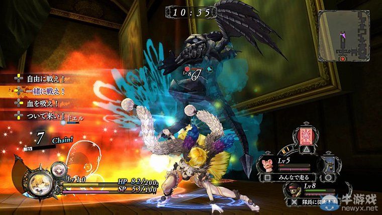 《無夜之國》海量戰斗截圖：美少女從魔戰力爆棚