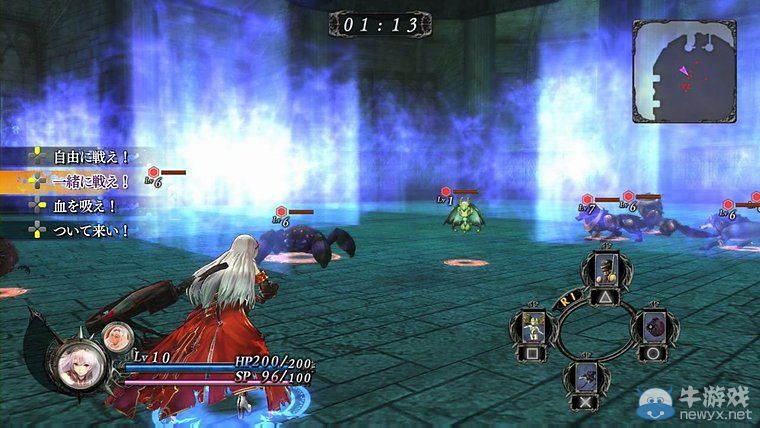 《無夜之國》海量戰斗截圖：美少女從魔戰力爆棚