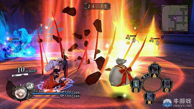 《無夜之國》海量戰斗截圖：美少女從魔戰力爆棚