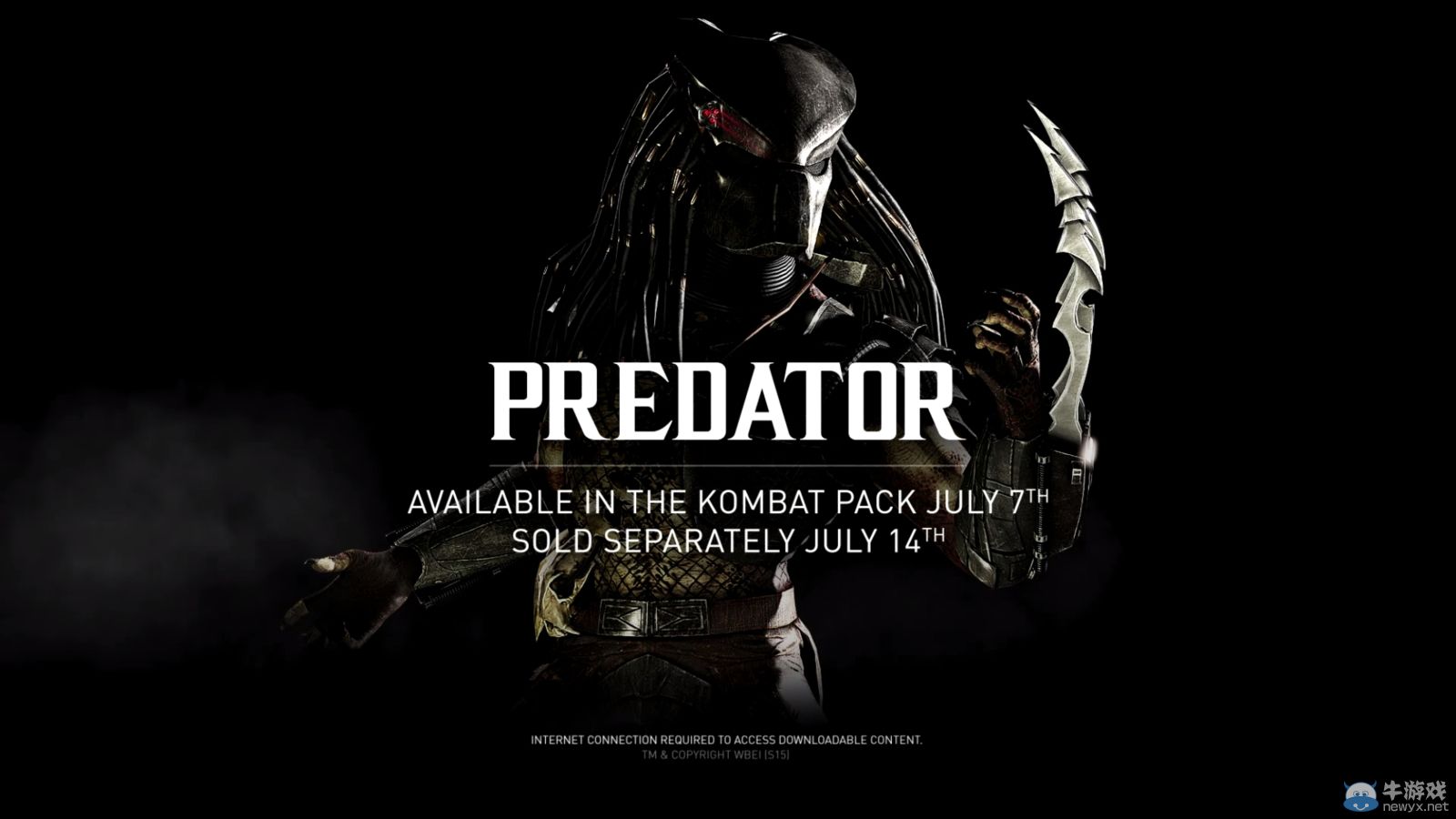 《真人快打10》新角色鐵血戰士將于14日上線