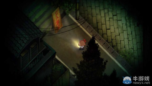 恐怖游戲《夜廻》實機截圖：周遭死寂畫風感人