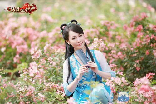 女神也有呆萌時新天龍女神代言人拍攝花絮曝光