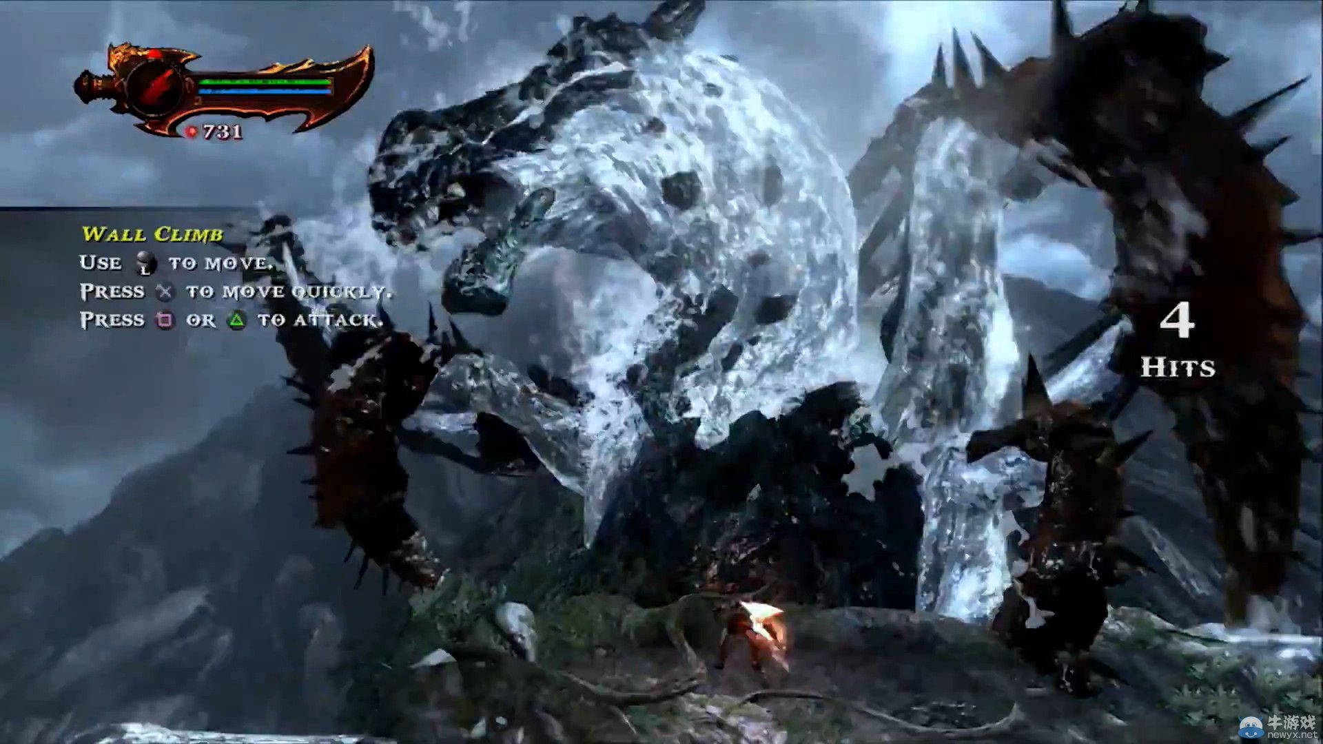 《戰(zhàn)神3：重制版》18分鐘演示：奎爺怒砍波塞冬