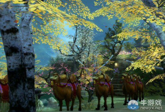 《倩女幽魂2》沙漠綠洲特色裝修分享