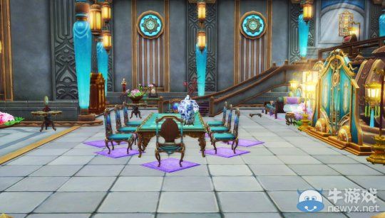 《倩女幽魂2》三級家園領地景觀秀:最炫彩天空之城