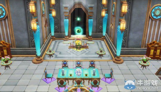 《倩女幽魂2》三級家園領地景觀秀:最炫彩天空之城