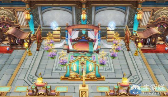 《倩女幽魂2》三級家園領地景觀秀:最炫彩天空之城