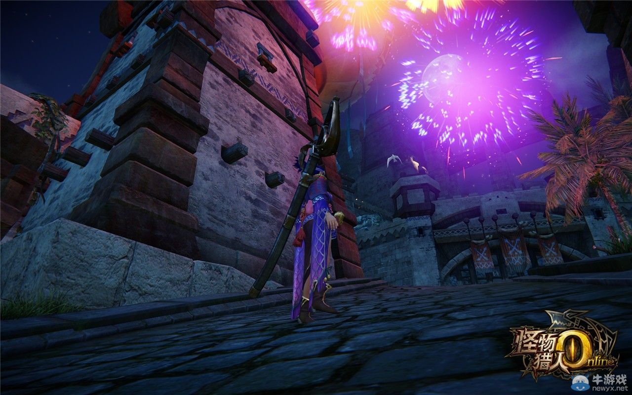 《怪物獵人OL》盛夏花火祭 夏夜最難忘的回憶