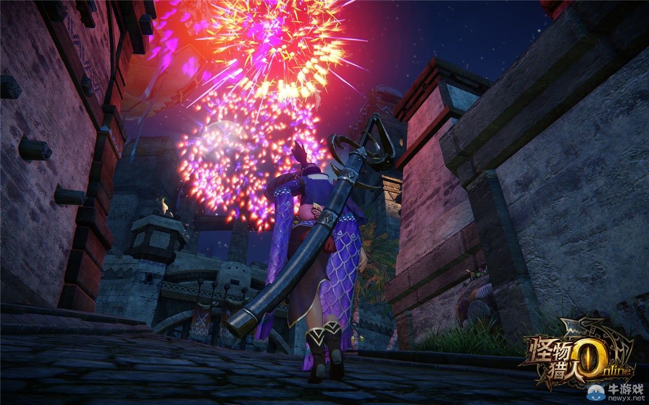 《怪物獵人OL》盛夏花火祭 夏夜最難忘的回憶
