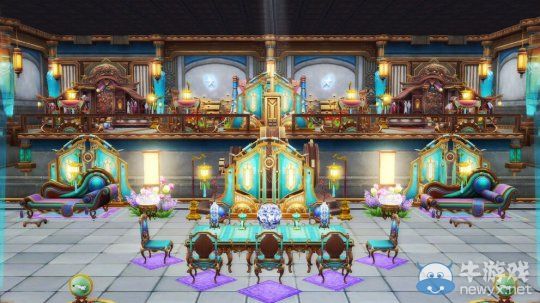 《倩女幽魂2》三級家園領地景觀秀:最炫彩天空之城