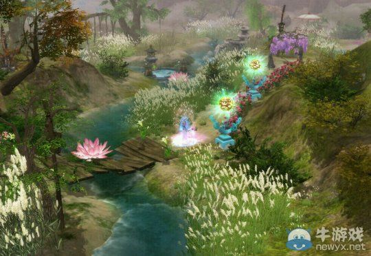 《倩女幽魂2》沙漠綠洲特色裝修分享