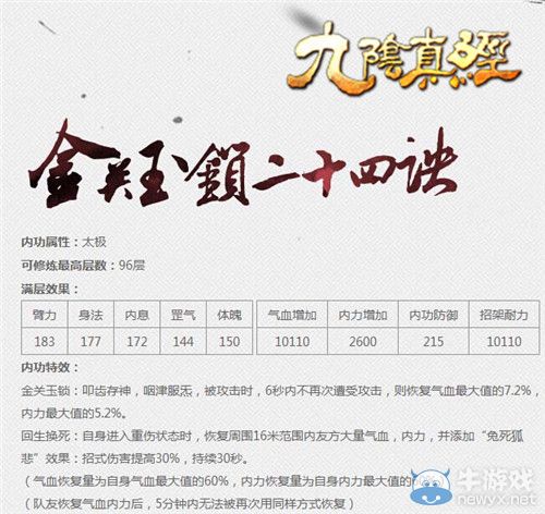 出師規(guī)則變革 九陰勢(shì)力內(nèi)功再度崛起