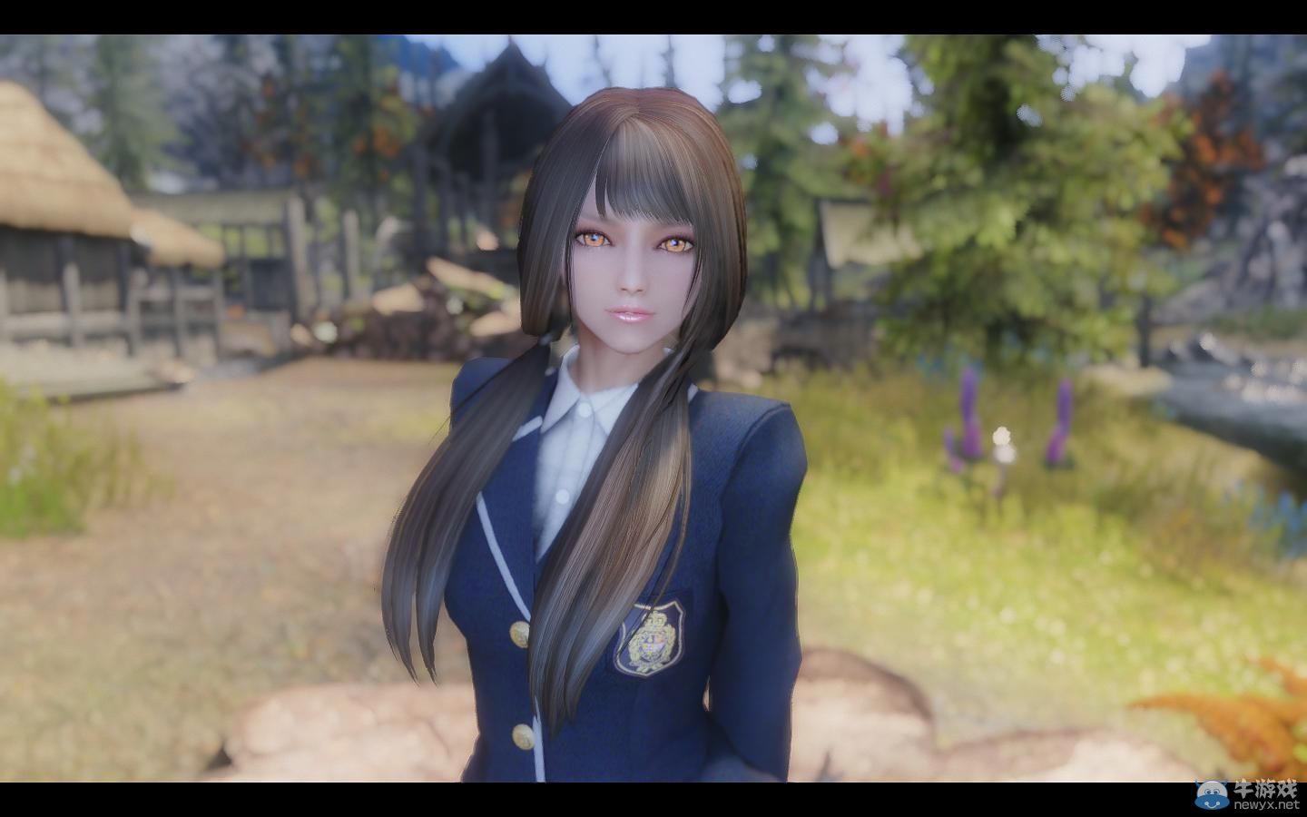 《上古卷軸5：天際》MOD截圖：各種美麗的精靈美女