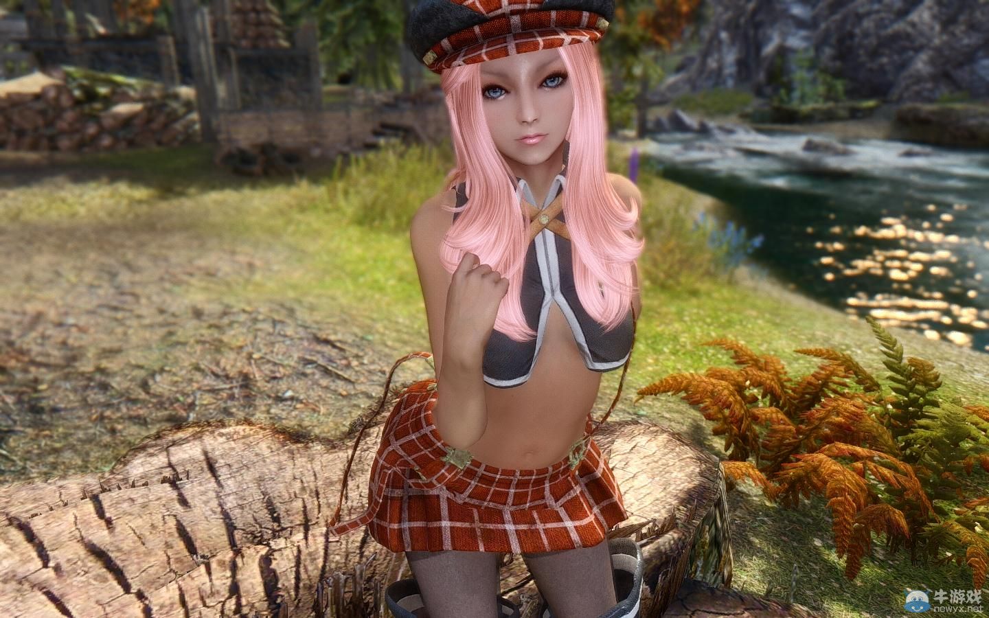 《上古卷軸5：天際》MOD截圖：各種美麗的精靈美女