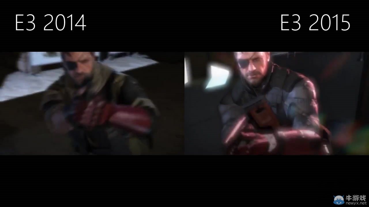 《合金裝備5：幻痛》三年視頻對比：畫面進化之路