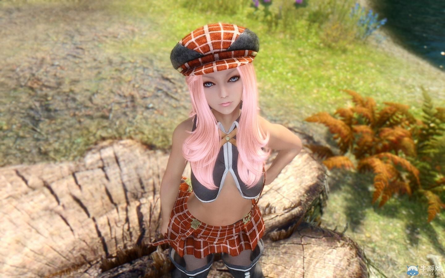 《上古卷軸5：天際》MOD截圖：各種美麗的精靈美女