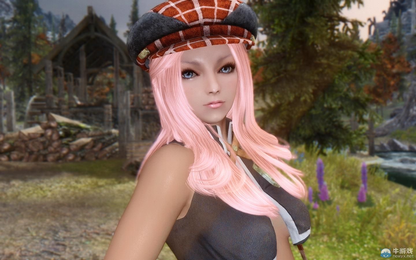 《上古卷軸5：天際》MOD截圖：各種美麗的精靈美女