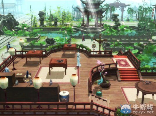 《倩女幽魂2》測試服體驗記:新主城金陵杭州場景截圖