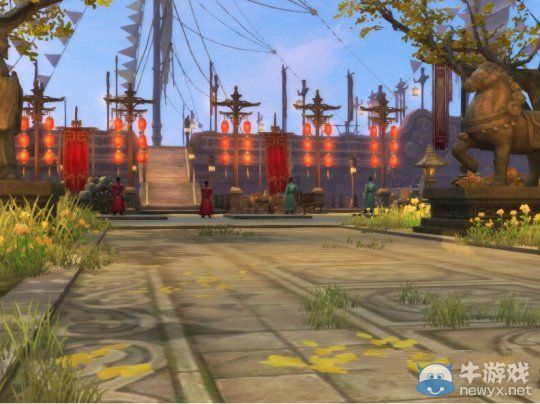 《倩女幽魂2》測試服體驗記:新主城金陵杭州場景截圖