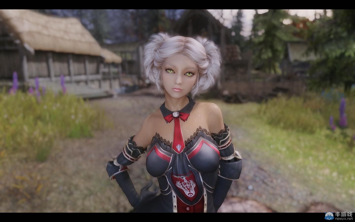 《上古卷軸5：天際》MOD截圖：各種美麗的精靈美女