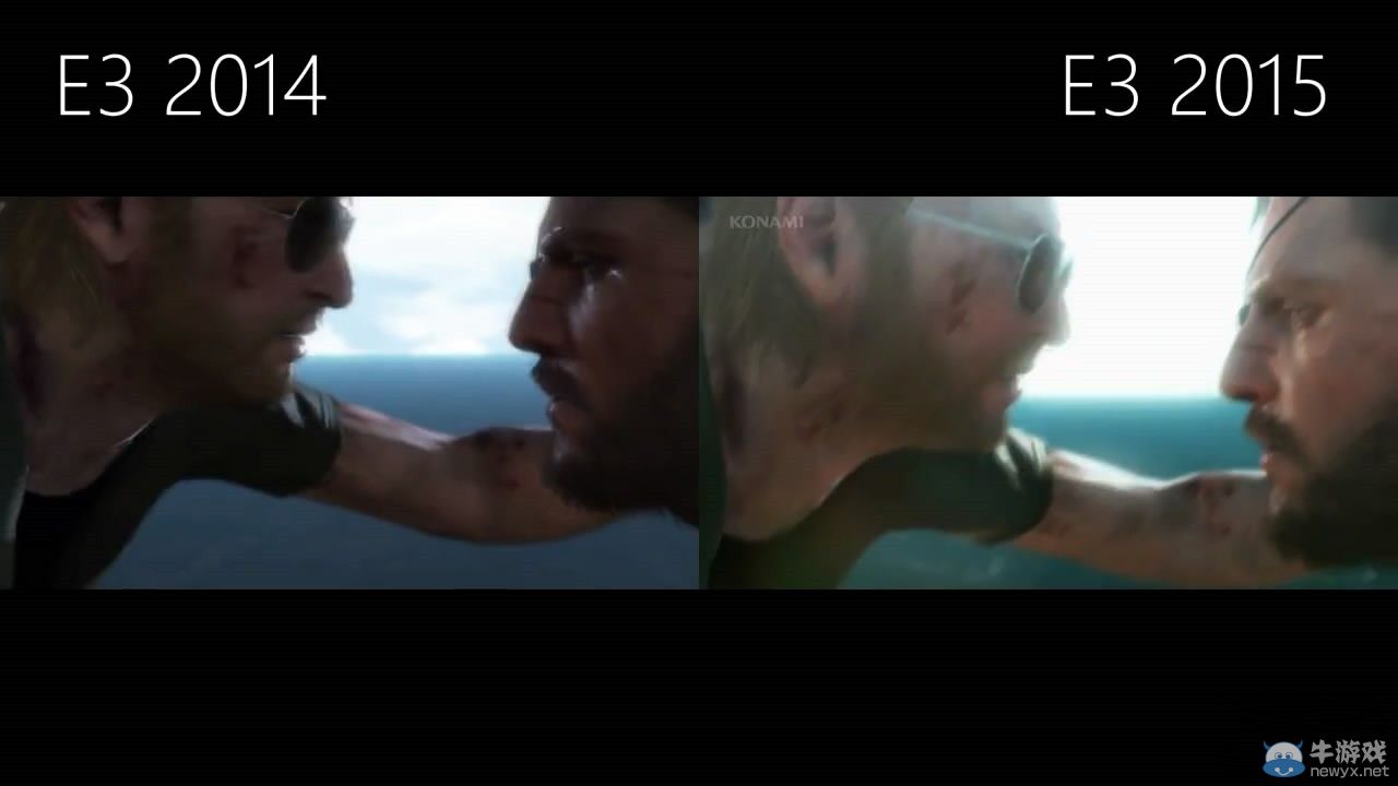 《合金裝備5：幻痛》三年視頻對比：畫面進化之路