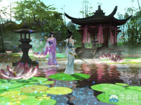 《倩女幽魂2》測試服體驗記:新主城金陵杭州場景截圖