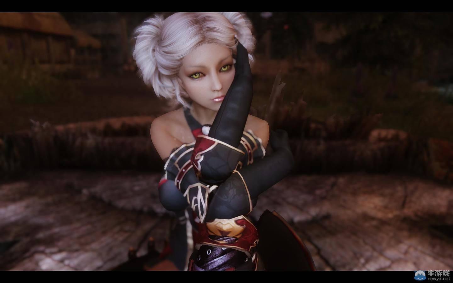 《上古卷軸5：天際》MOD截圖：各種美麗的精靈美女