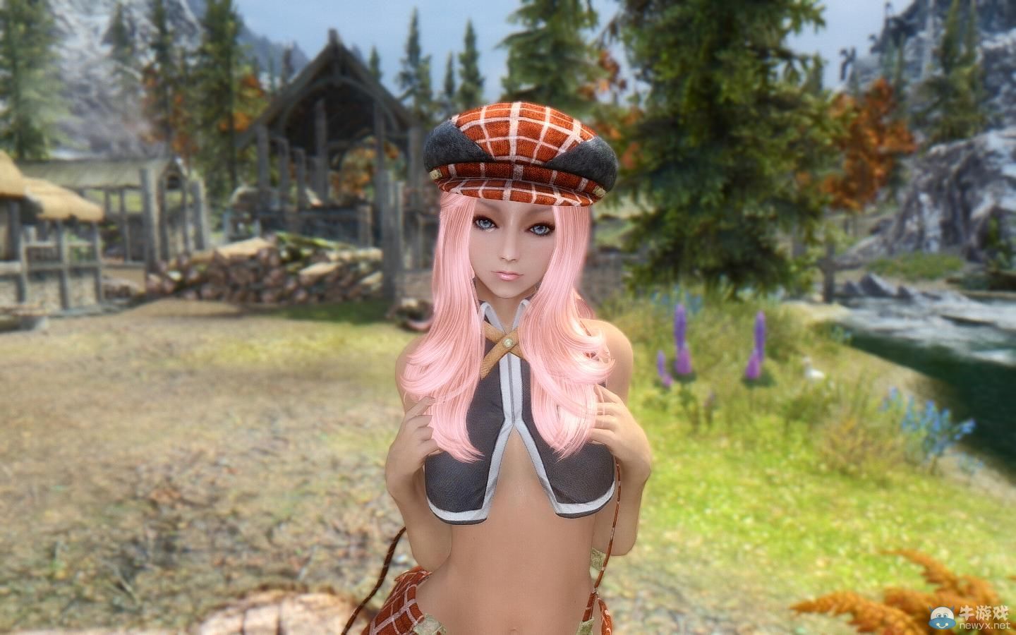 《上古卷軸5：天際》MOD截圖：各種美麗的精靈美女