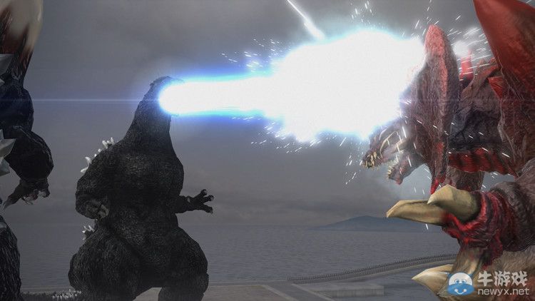 《哥斯拉VS》全新對戰(zhàn)截圖公布：巴特拉震天咆哮