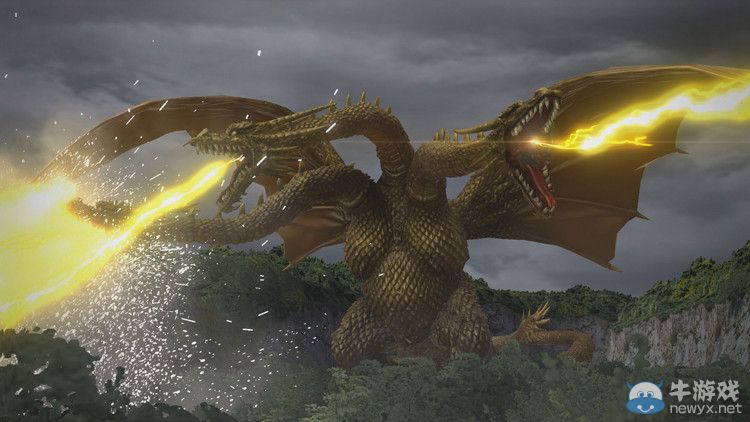 《哥斯拉VS》全新對戰(zhàn)截圖公布：巴特拉震天咆哮