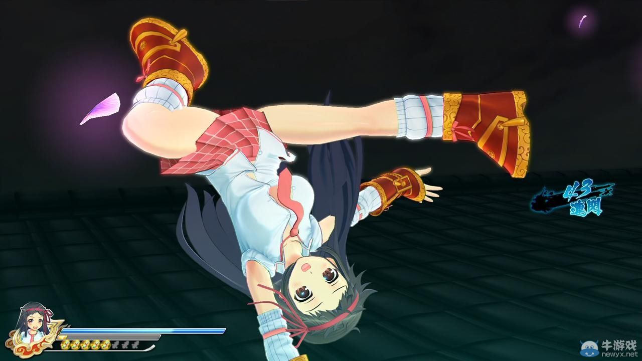 《閃亂神樂：少女們的選擇》新角色截圖：倒立竟不露裙底春光