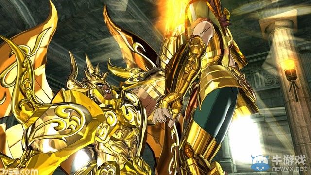 《圣斗士星矢：斗士之魂》金牛座截圖：黃金神圣衣帥炸天