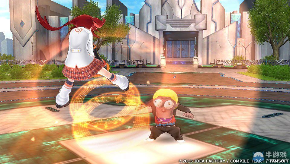 《激次元組合：布蘭+海王星VS僵尸軍團》天王星戰斗畫面：Fami通醬參戰