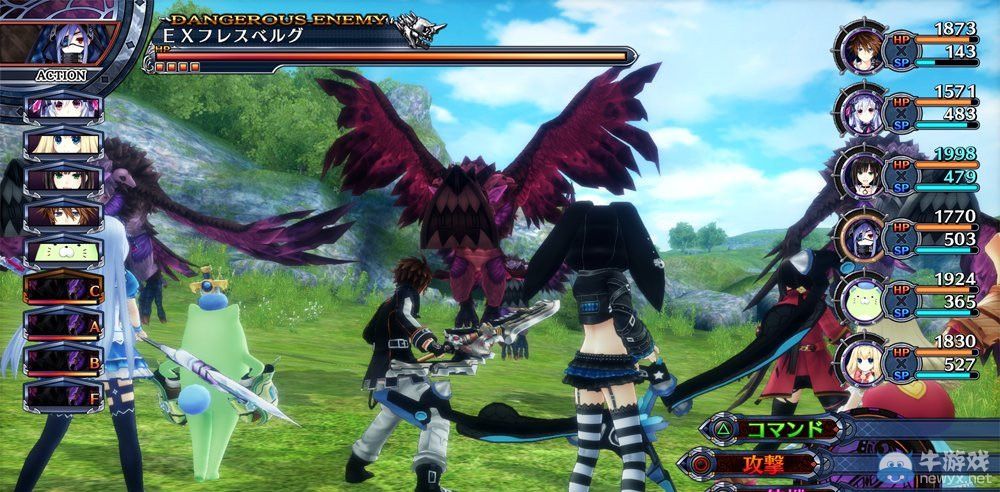 《精靈劍士F：邪神降臨》新圖：次世代畫面驚艷