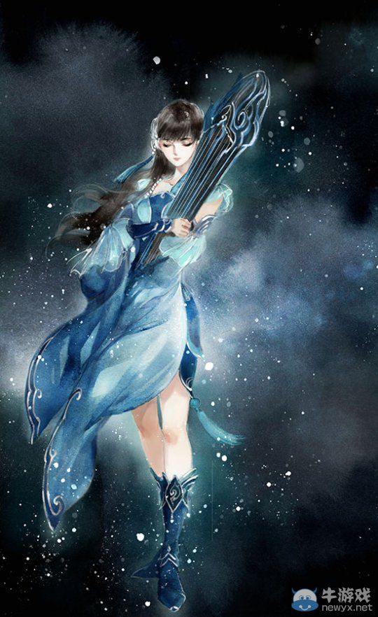 《倩女幽魂2》濃墨淡彩手繪美圖