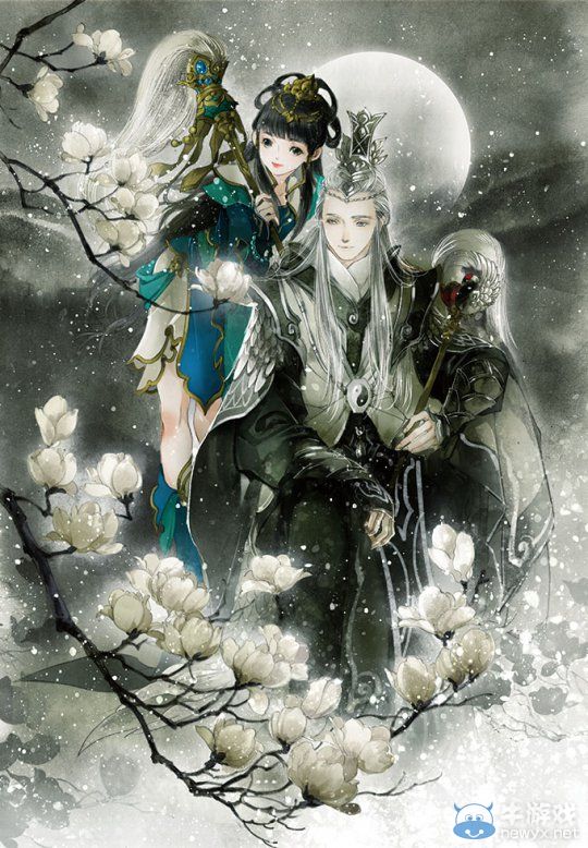 《倩女幽魂2》濃墨淡彩手繪美圖