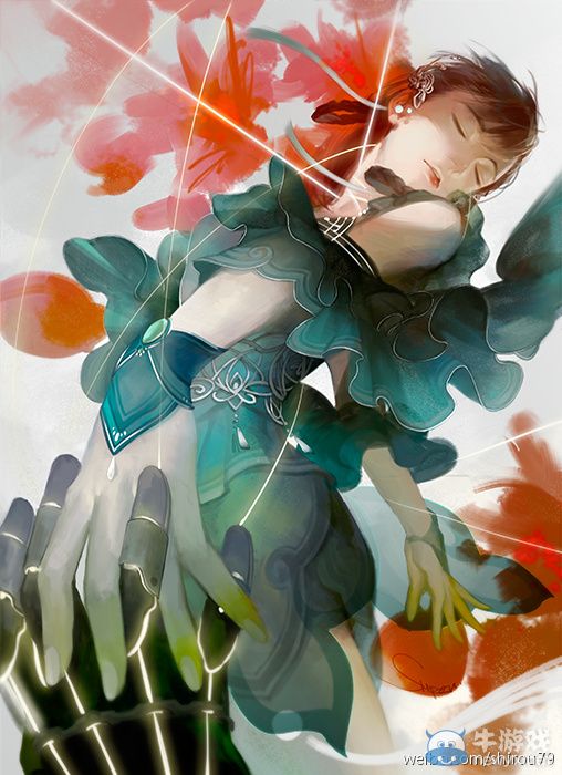 《倩女幽魂2》濃墨淡彩手繪美圖