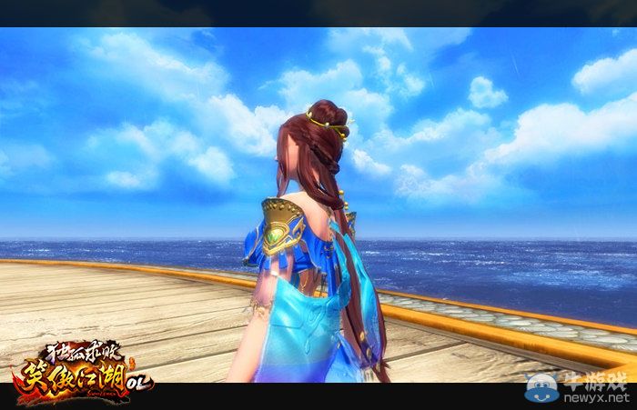 堪比CJShowGirl《笑傲江湖OL》比基尼惹火上身