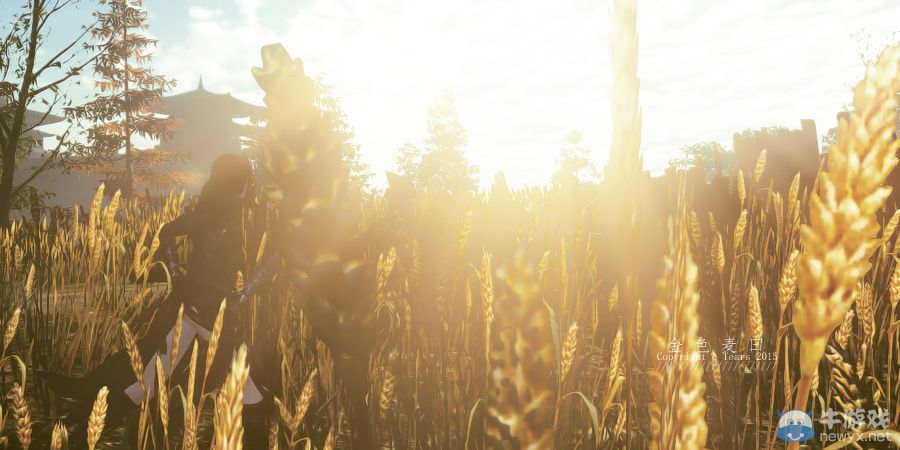 《天涯明月刀》明月千山 金色麥田同人制圖