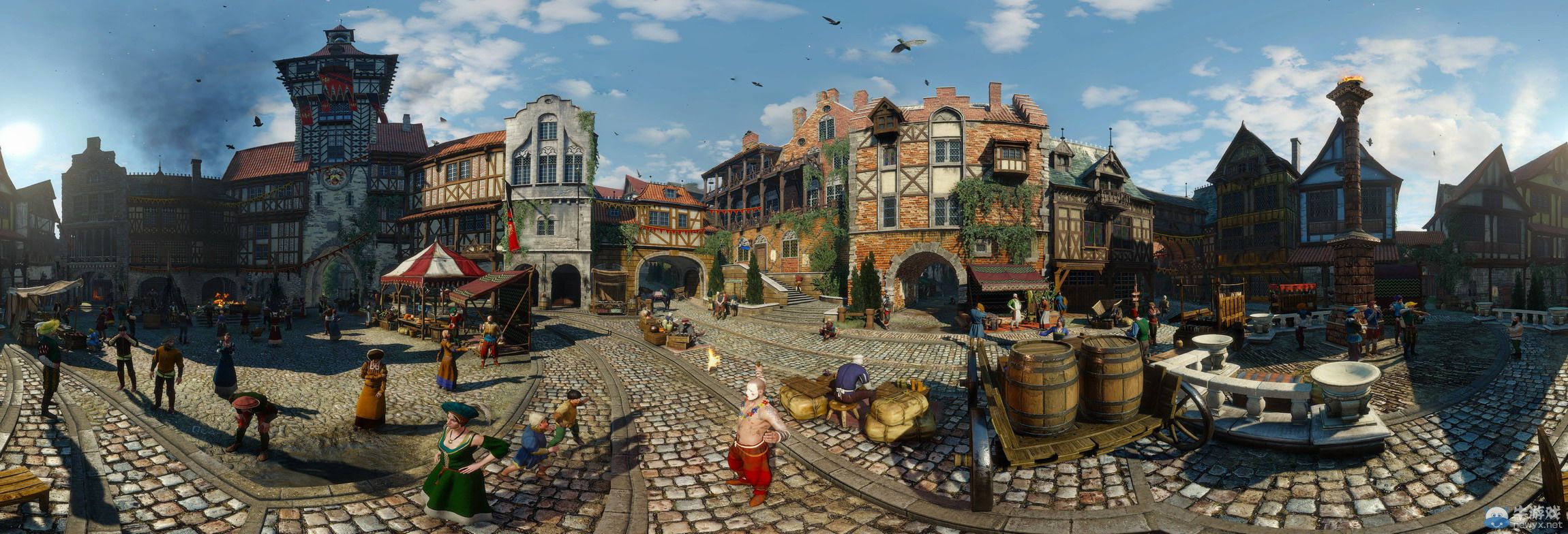 《巫師3：狂獵》全景截圖欣賞：壯美景色魅力風(fēng)光