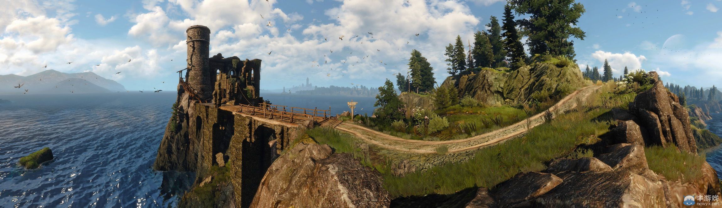 《巫師3：狂獵》全景截圖欣賞：壯美景色魅力風(fēng)光