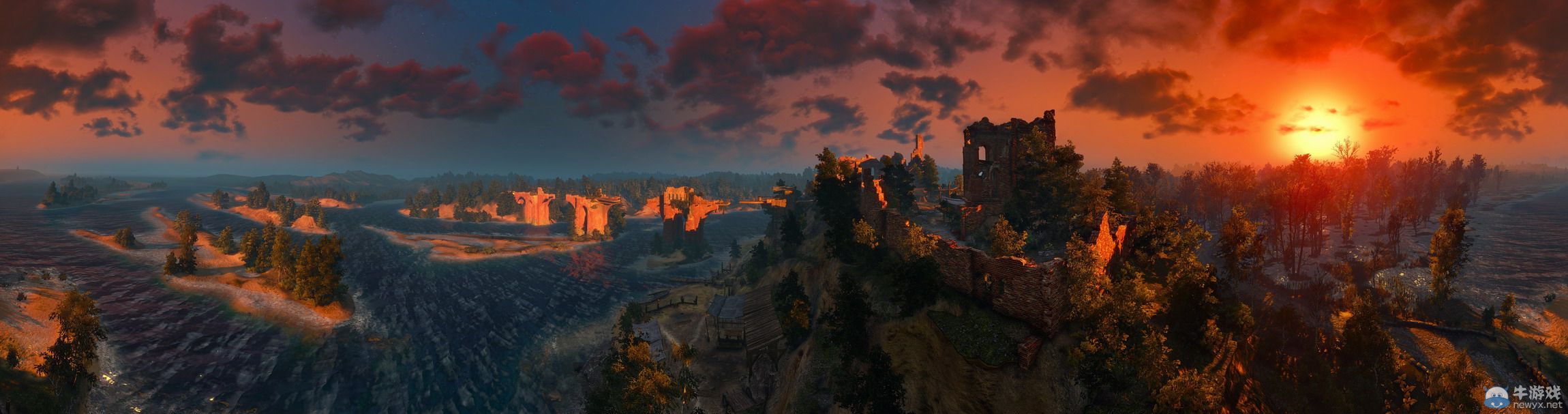 《巫師3：狂獵》全景截圖欣賞：壯美景色魅力風(fēng)光