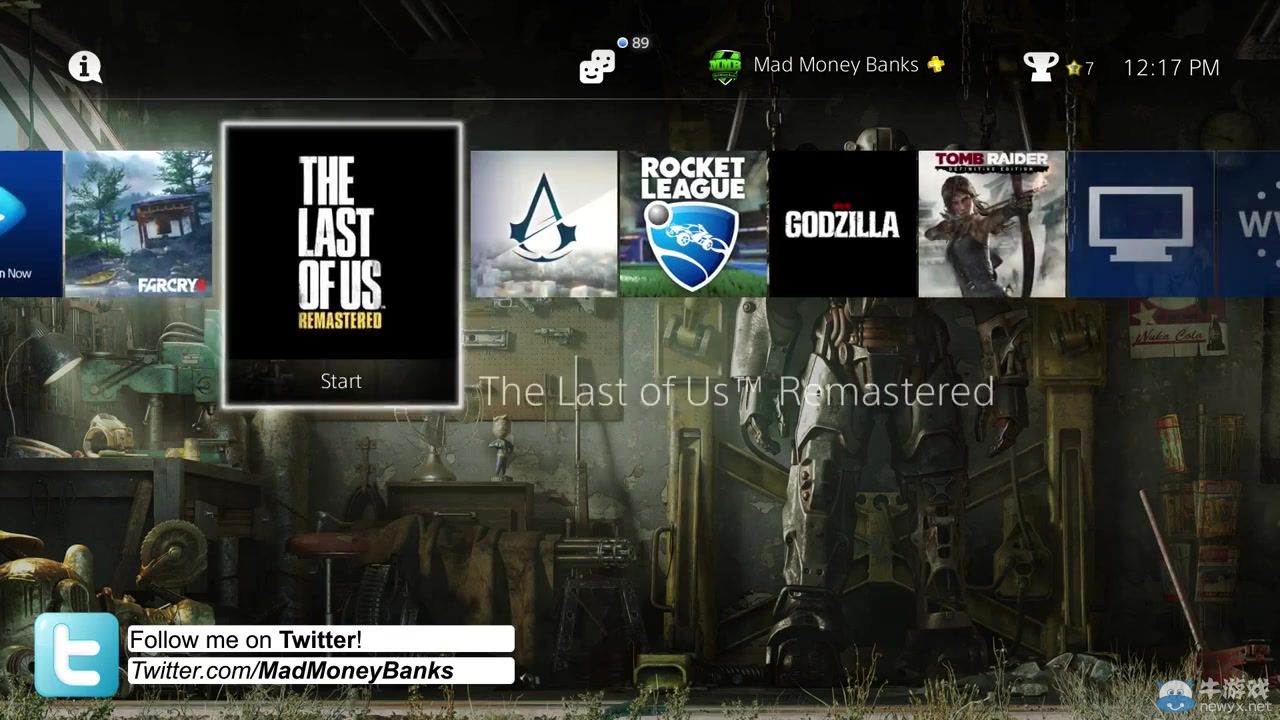 《輻射4》預購PS4主題公開：一張壁紙略顯粗糙