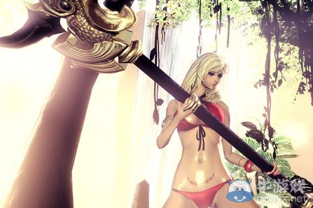 《劍靈》龍族力士性感泳裝截圖秀 顏值爆表