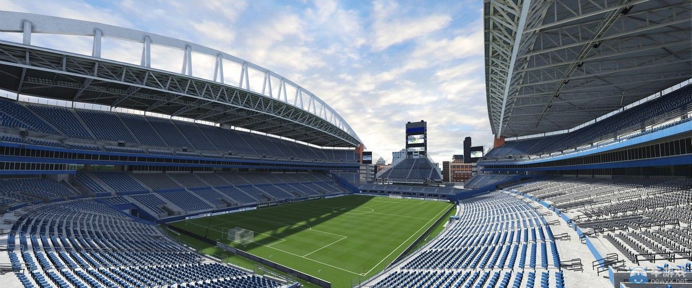 《FIFA 16》新截圖展示綠茵場地：云卷云舒逼真自然