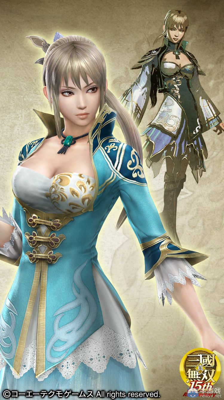 《真三國無雙》系列15周年紀念壁紙！美人設定愈發胸狠