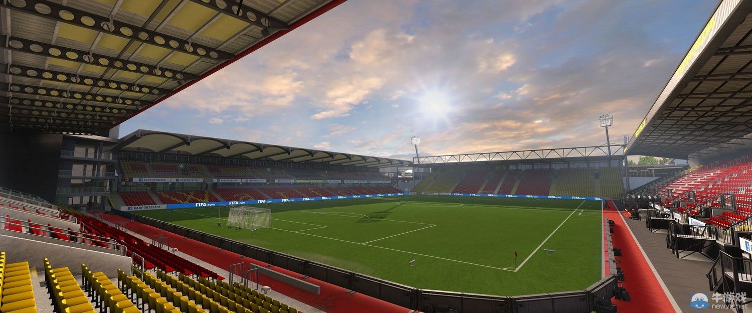 《FIFA 16》新截圖展示綠茵場地：云卷云舒逼真自然