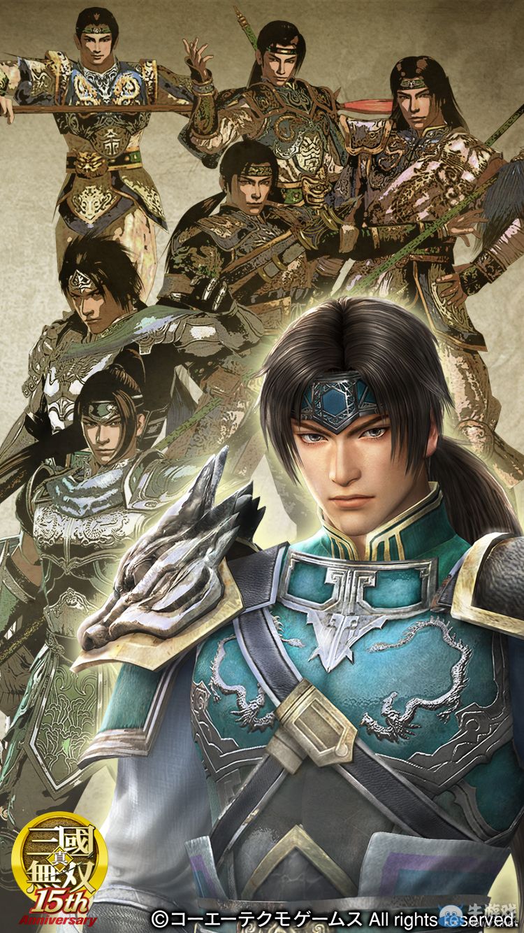 《真三國無雙》系列15周年紀念壁紙！美人設定愈發胸狠