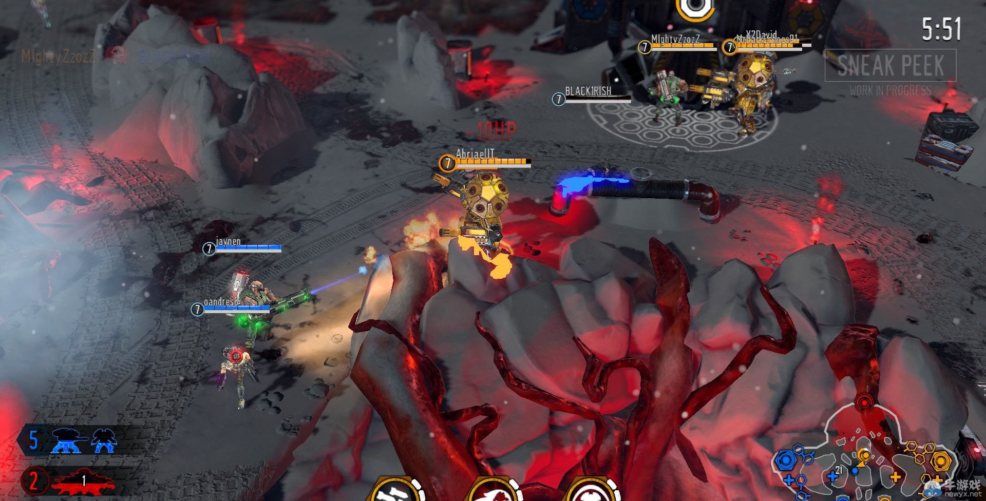 《殺戮血族》偷跑截圖公布：瘋狂怪物血腥廝殺！